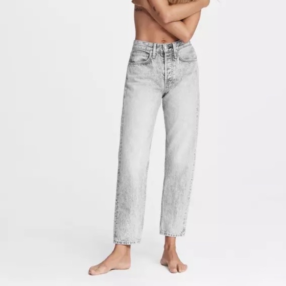 Rag & Bone Maya High Rise Ankle Slim in Acid